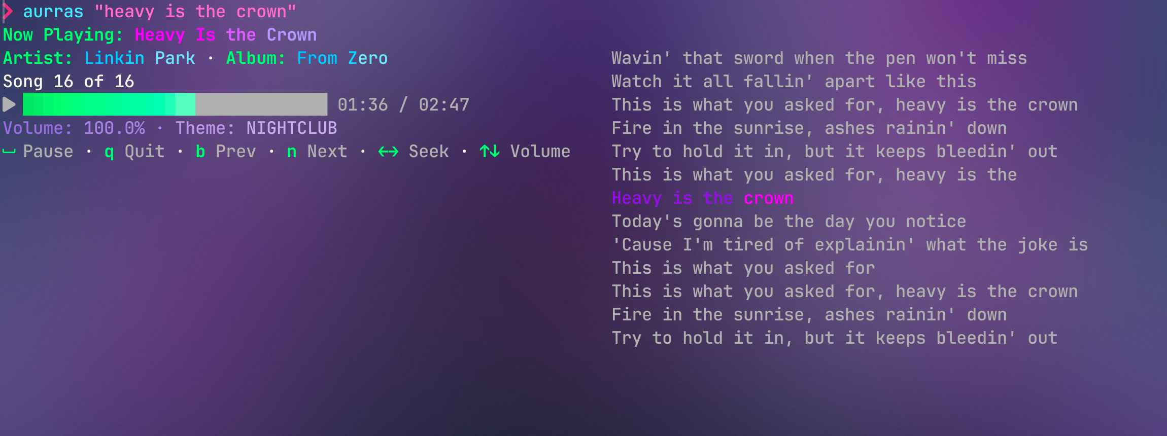 Nightclub Theme Preview